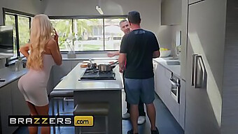 Wife shares her body with another man to please her husband - Brazzers