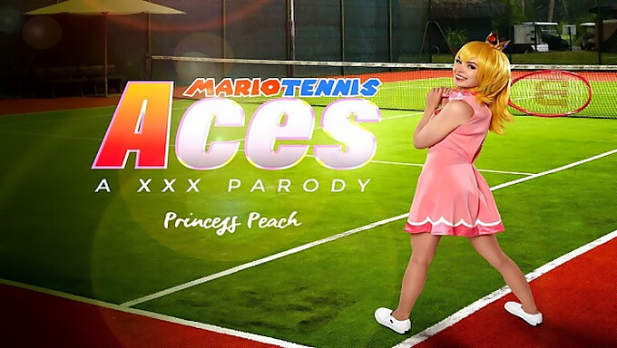 Opplev den erotiske parodien av Princess Peach i virtuell virkelighet med Lilly Bell